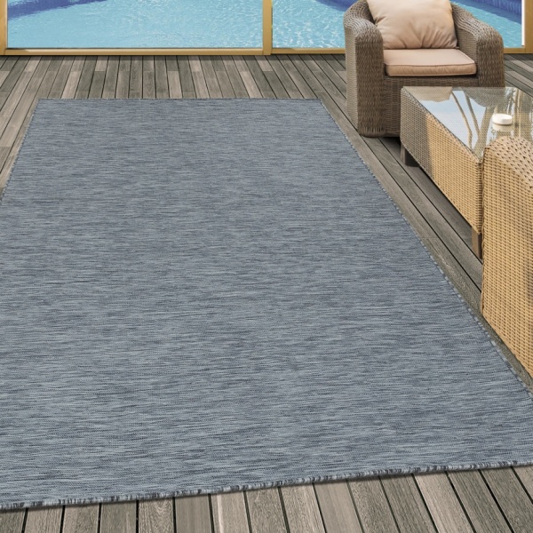 Mambo Outdoor/Indoor Anthracite Rug